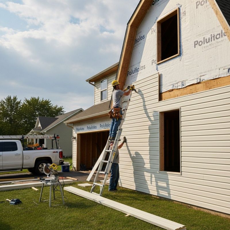 Pole Building Siding Service detail